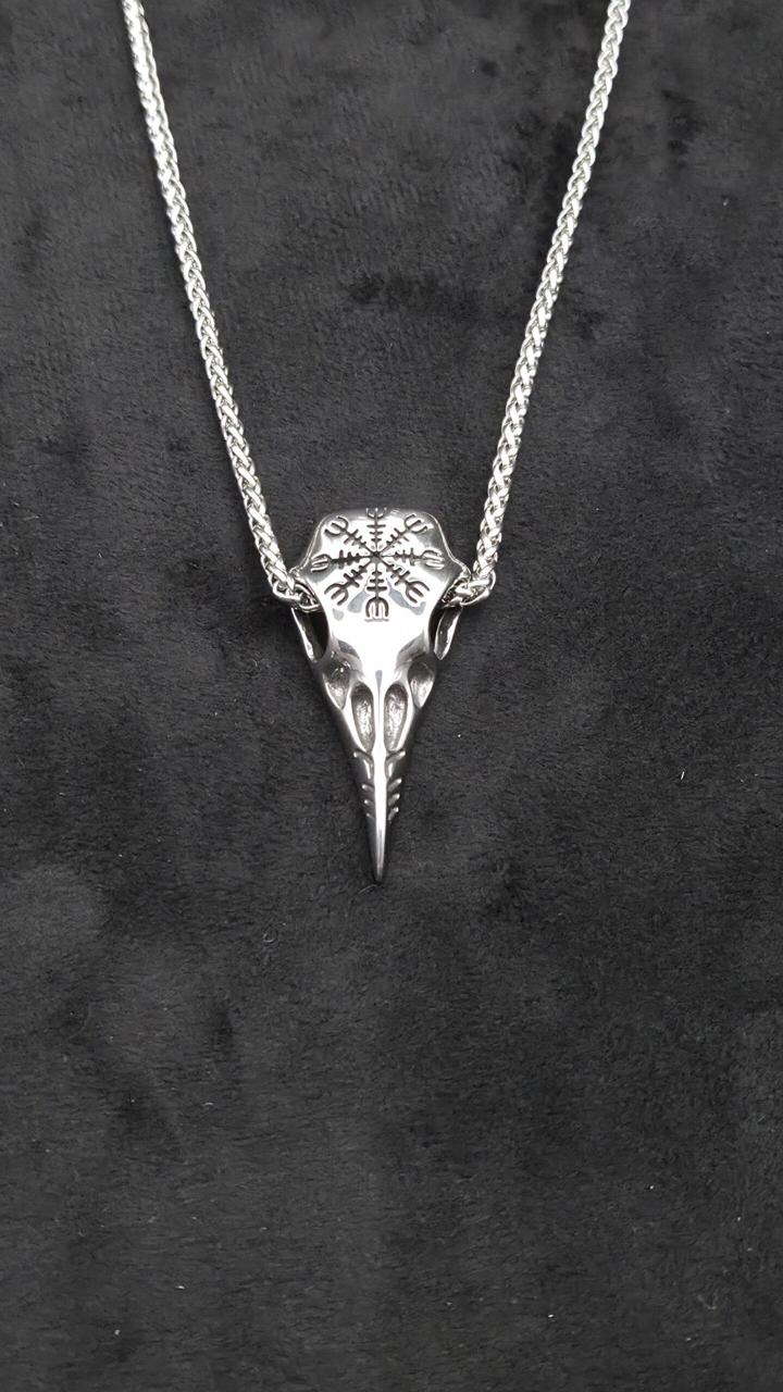 Vegvisir korpinkallo kaulakoru