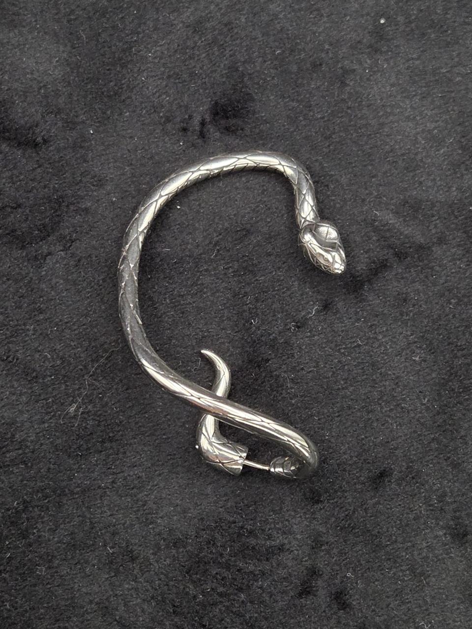 Käärme earcuff korvanlehti korvakoru